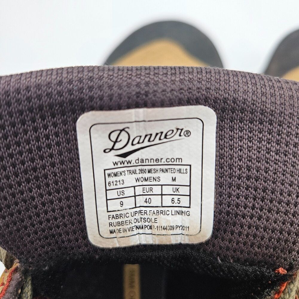 Danner Trail 2650 Mesh Women's Size 9 Painted Hills Gorpcore Hiking Outdoors - Picture 11 of 15